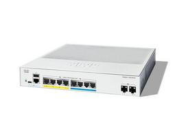 CISCO Catalyst C1300-8MGP-2X Managed L2/L3 Gigabit Ethernet (10/100/1000) Network Switch with Power over Ethernet (PoE), Grey