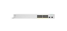 CISCO CBS220-16T-2G Managed L2 Gigabit Ethernet (10/100/1000) Switch, White