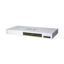 CISCO CBS220-24FP-4G Managed L2 Gigabit Ethernet (10/100/1000) Power over Ethernet (PoE) White