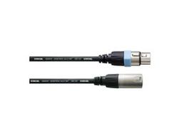 Cordial INTRO CCM 10 FM audio cable, 10 m, XLR (3-pin), Black