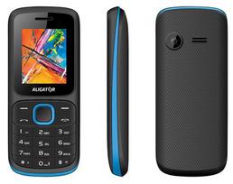 ALIGATOR D210 4.57 cm (1.8) 66 g Black, Blue Senior phone