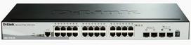 D-LINK DGS-1510 Managed L3 Gigabit Ethernet (10/100/1000) Switch, Black