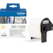 BROTHER DK-11234 printer label, white self-adhesive printer label