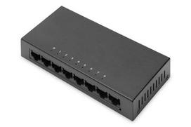 Digitus 8-Port Switch, 10/100Mbps Fast Ethernet, Unmanaged, Metal Housing