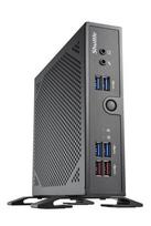 SHUTTLE XPC slim Barebone DS50U7, i7-1355U, 2x LAN (1x 2.5Gbit, 1x 1Gbit), 1x COM, 1x HDMI, 1x DP, 1x VGA, fanless, 24/7 continuous operation