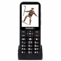 Evolveo EasyPhone ESLTRD 7.11 cm (2.8 in) 105 g Black Senior Phone