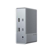 TARGUS HDG215-EUZ laptop dock/port replicator, USB 3.2 Gen 2 (3.1 Gen 2) Type-C, silver