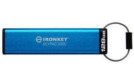 Kingston Technology IronKey 128GB USB-C Keypad 200C, FIPS 140-3 Level 3 AES-256