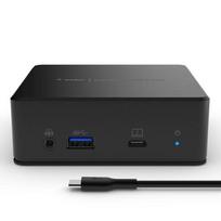 BELKIN USB-C Dual Display Docking Station, USB 3.2 Gen 1 (3.1 Gen 1), Type-C, Black