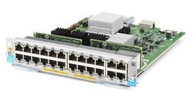 HPE Aruba Networking Aruba 20-port 10/100/1000BASE-T PoE+/4-port 1/2.5/5/10GBASE-T PoE+ MACsec v3 zl2 network switch module