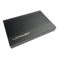 LC-POWER LC-25U3-C storage drive enclosure, HDD/SSD enclosure, Black, 2.5 inch