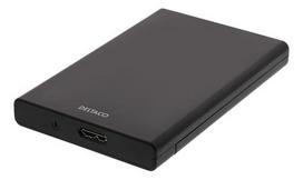 Deltaco MAP-K2568 storage drive enclosure, black, for 2.5" HDD/SSD