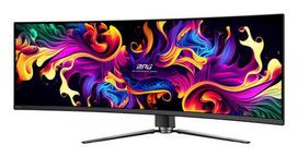 MSI MPG 491CQP QD-OLED 124.5 cm (49-inch) computer monitor with 5120 x 1440 pixels, dual WQHD Black
