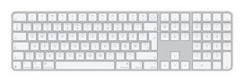 APPLE Magic Keyboard Universal USB + Bluetooth QWERTY Danish White