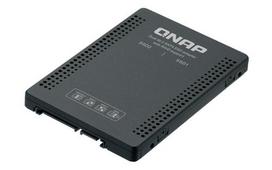 QNAP QDA-A2MAR storage drive enclosure, SSD enclosure, Black, M.2