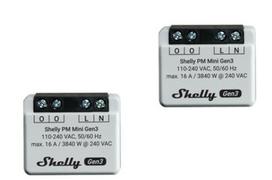 Shelly PM Mini Gen3 Smart Switch 1P Grey