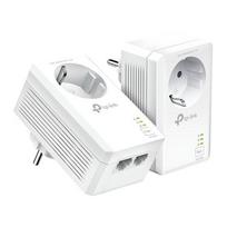 TP-LINK TL-PA7027P KIT PowerLine Network Adapter, 1000Mbit/s, Ethernet LAN, White, 2-piece set