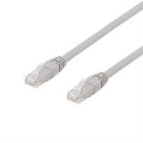 Deltaco TP-67AU networking cable, Grey, 7 m, Cat6a, U/UTP (UTP)