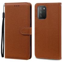 POCOM3 POCO M3 Dėklas Retro Piniginės Odinis Atverčiamas Dėklas Xiaomi Mi Poco M3 Pro Dėklas M3Pro 5G Telefono Dangtelis Coque Fundas Capa POCO M3 ruda