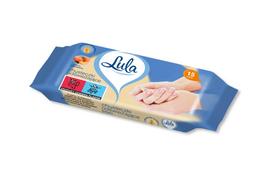 LULA Gaivūs servetėlės, švelnios su vitaminu E, su persikų kvapu 15 vnt.
