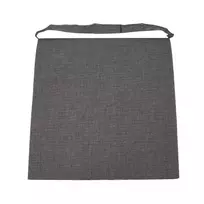 Kėdės pagalvėlė WICKER 2-3, 48x63x3cm, tamsiai pilka