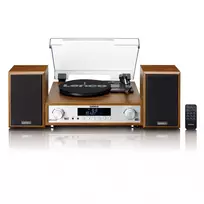 Plokštelių grotuvas Lenco MC-160 with speakers Walnut