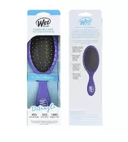 "Wet Brush" pasirinktinės priežiūros plonų plaukų detangleris plaukų šepetys violetinės spalvos