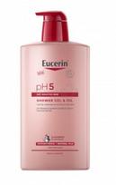 EUCERIN pH5 dušo gelis ir aliejus 1000ml
