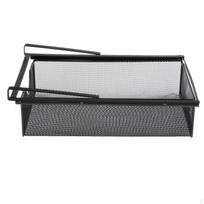 Drawer Slide Storage Rack under Cabinet Hanging Drawer,Multipurpose,under Shelf Wire Basket for juoda