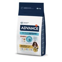 Advance Sensitive Medium-Maxi 3kg Ir 12kg Sausas Maistas Šunims (lašiša ir ryžiai) - Produkto Svoris 12kg
