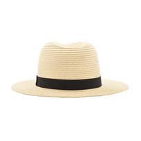 Vyriška moteriška fedora, suspaudžiama šiaudinė, Panama stiliaus skrybėlė nuo saulės, vasarinė skrybėlė smėlis