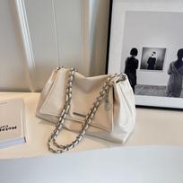 Casual Large-capacity Tote Bag, Women's Popular Versatile Chain Crossbody Bag, Single-shoulder Bag balta