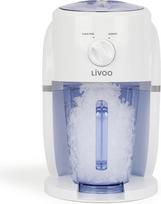 "Livoo DOM430 Appareil 2 in 1 Granités and Glace Pilée 2 in 1 Slush & Crushed Ice White