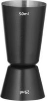 Bar Up Dvipusis baro matuoklis gėrimų kokteiliams 25 ml 50 ml - juodas