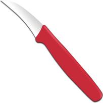 Hendi Lupimo peilis lenktais ašmenimis 158 mm - raudonas