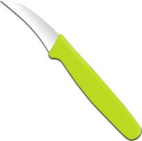 Hendi Lupimo peilis lenktais ašmenimis 158 mm - žalias