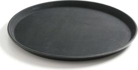 Hendi Neslystantis neslystantis apvalus padėklas padavėjui Ø 28 cm - juodas