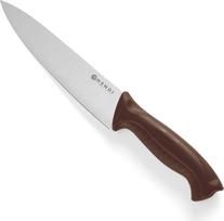 Hendi RVASVT dešrų ir virtos mėsos virtuvinis peilis 320 mm - rudas - 842669