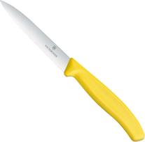 Victorinox 100/212 mm ilgio dantytas peilis daržovėms - geltonas
