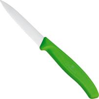 Victorinox 80/190 mm ilgio dantytas daržovių peilis - žalias
