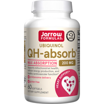 Jarrow Formulas Ubiquinol QH-Absorb 200 mg 60 softgels