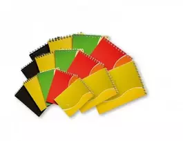 Bloknotas su spirale SMLT, A7, langeliais (50)  0723-209