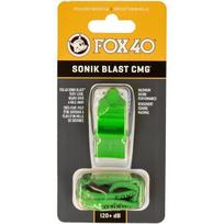 Teisėjo švilpukas Sonik Blast CMG whistle + green string