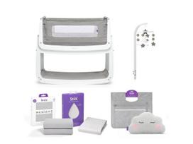 SnuzPod4 Bedside Crib Starter Bundle Dusk