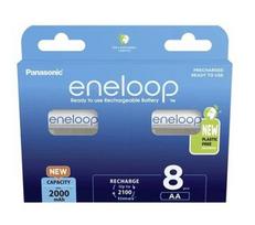 Įkraunamos baterijos PANASONIC ENELOOP AA 2000 mAh 8 szt (BK-3MCDE/8HH)