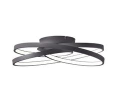 Brilliant - LED lubinis šviestuvas LABYRINTH LED/40W/230V diametras 39,5 cm juoda