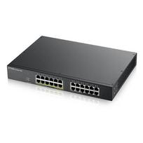 ZYXEL GS1900-24EP Managed L2 Gigabit Ethernet (10/100/1000) Power over Ethernet (PoE) Switch, Black