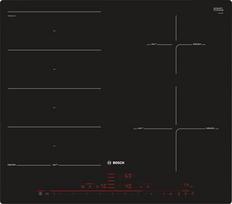 BOSCH Series 8 PXE601DC1E induction hob, black, built-in, 4 zones
