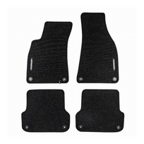 Veliūriniai HORIZON kilimėliai AUDI A4 (B6) 2000-2006 (Juodos spalvos)
