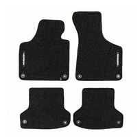 Veliūriniai HORIZON kilimėliai AUDI A3 (8P) Sportback 2003-2013 (Juodos spalvos)